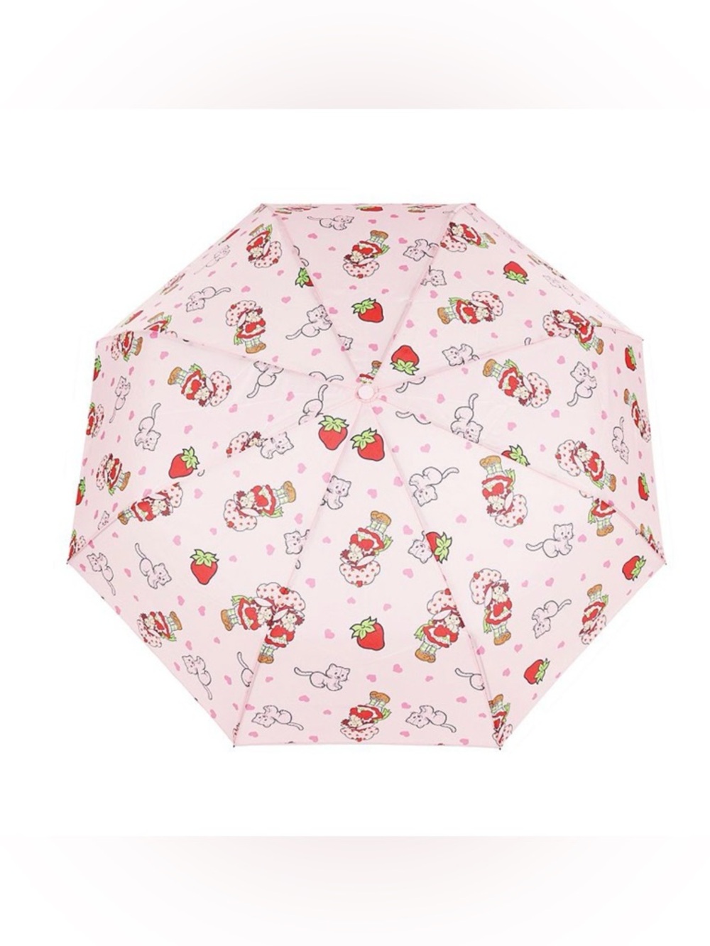 Strawberry Shortcake Heart Print  Umbrella